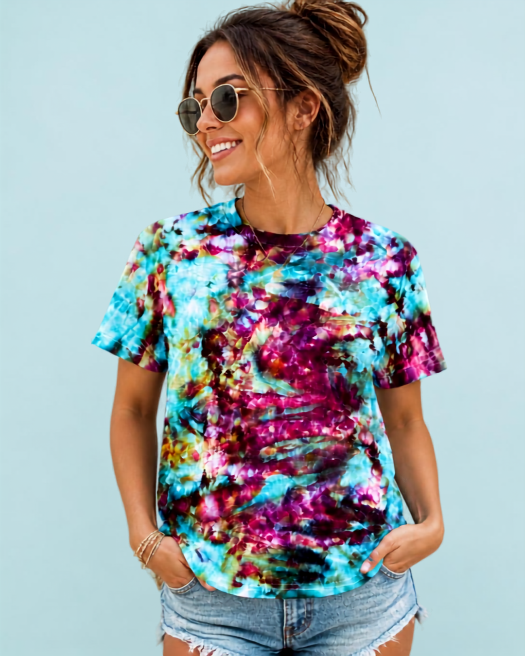Ice Dyed T-shirts