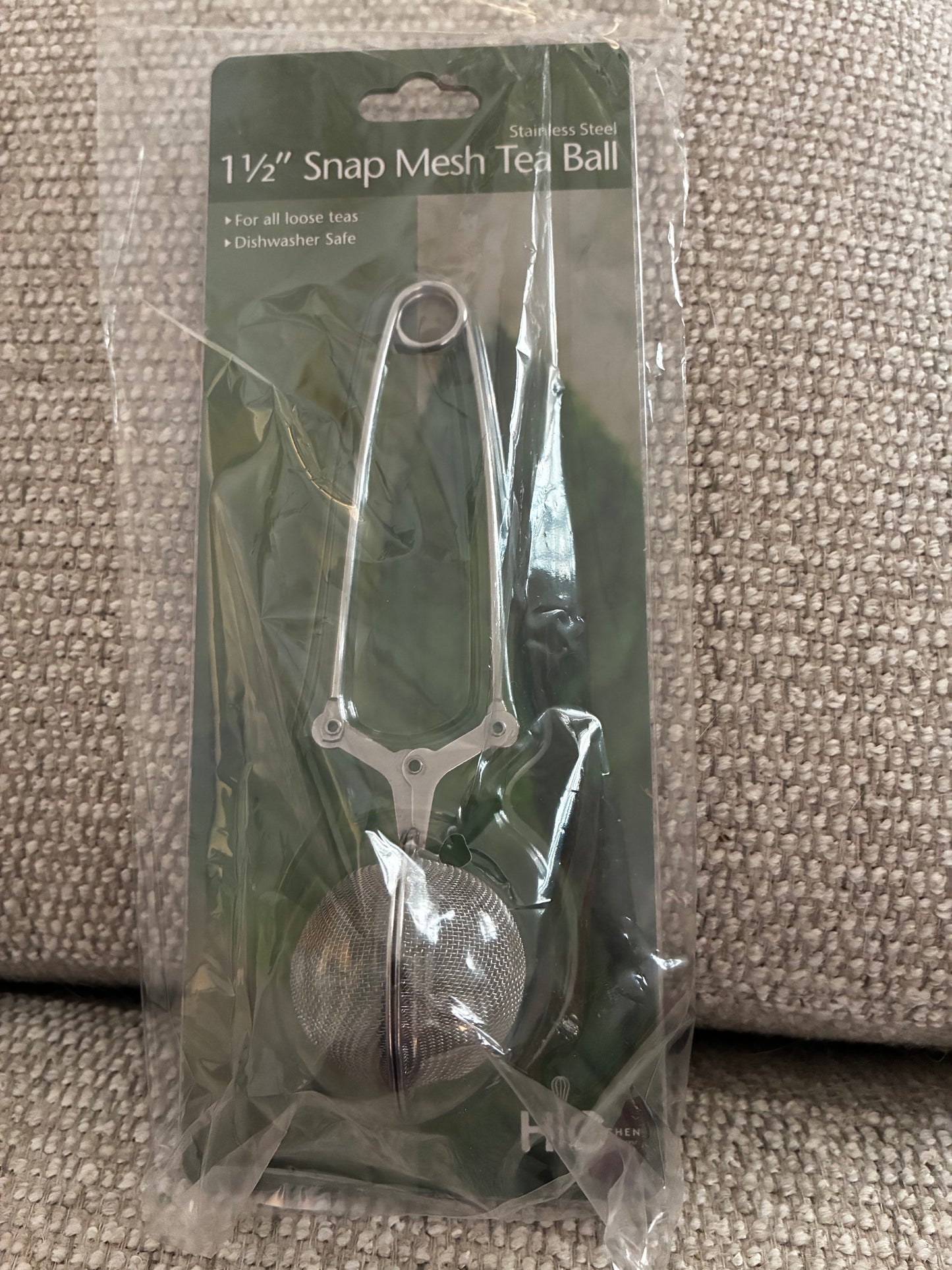 Snap Mesh Tea Ball 1.5"