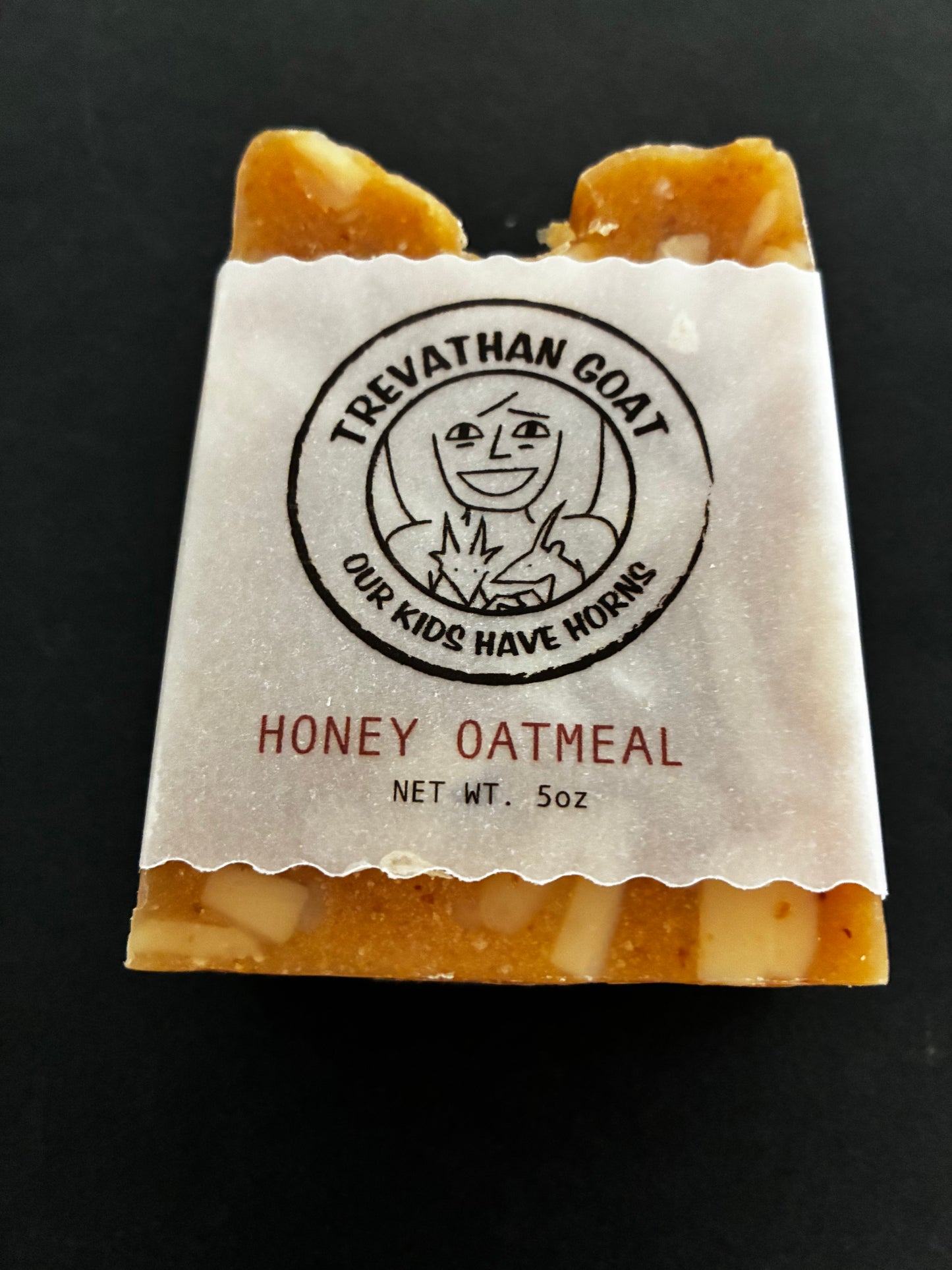 Trevathan Goat: Goat Milk & Honey Oatmeal Soap