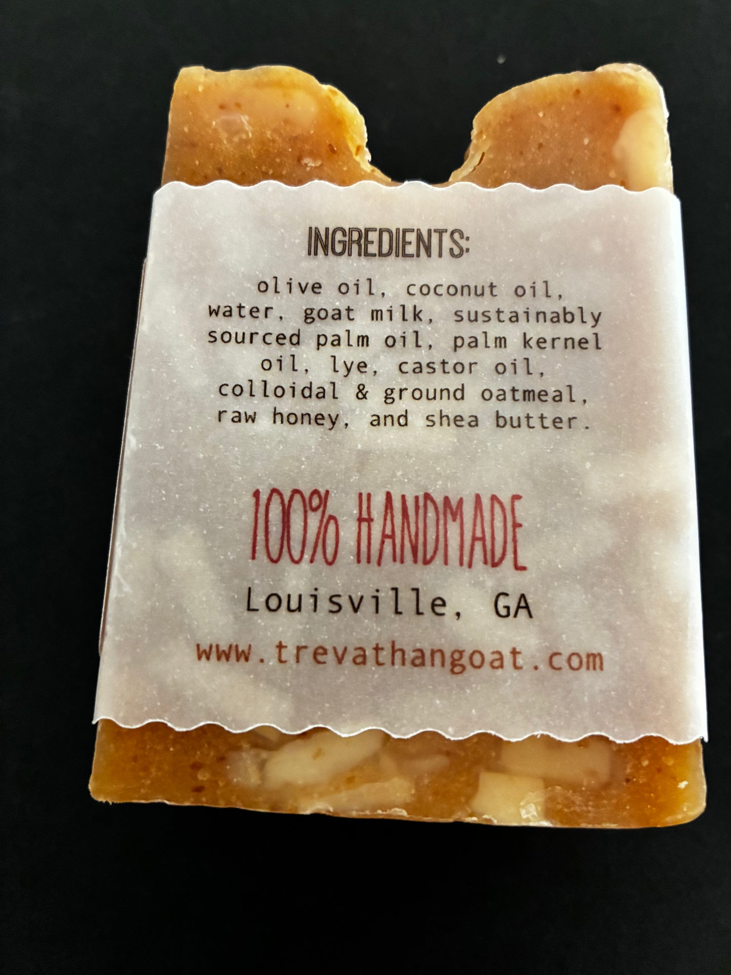 Trevathan Goat: Goat Milk & Honey Oatmeal Soap