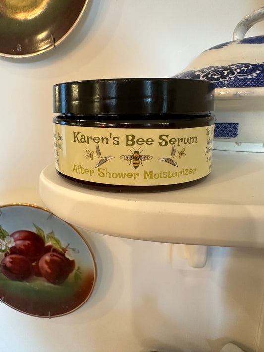 Karen's Bee Serum: After Shower Moisturizer