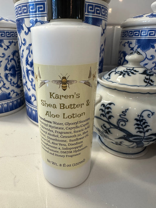Karen's Shea Butter and Aloe Lotion