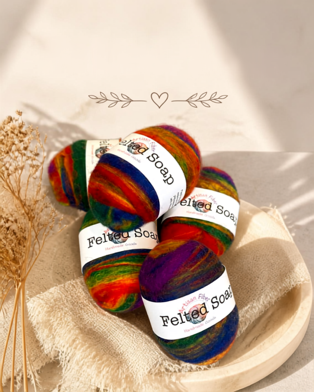 Felted Soap