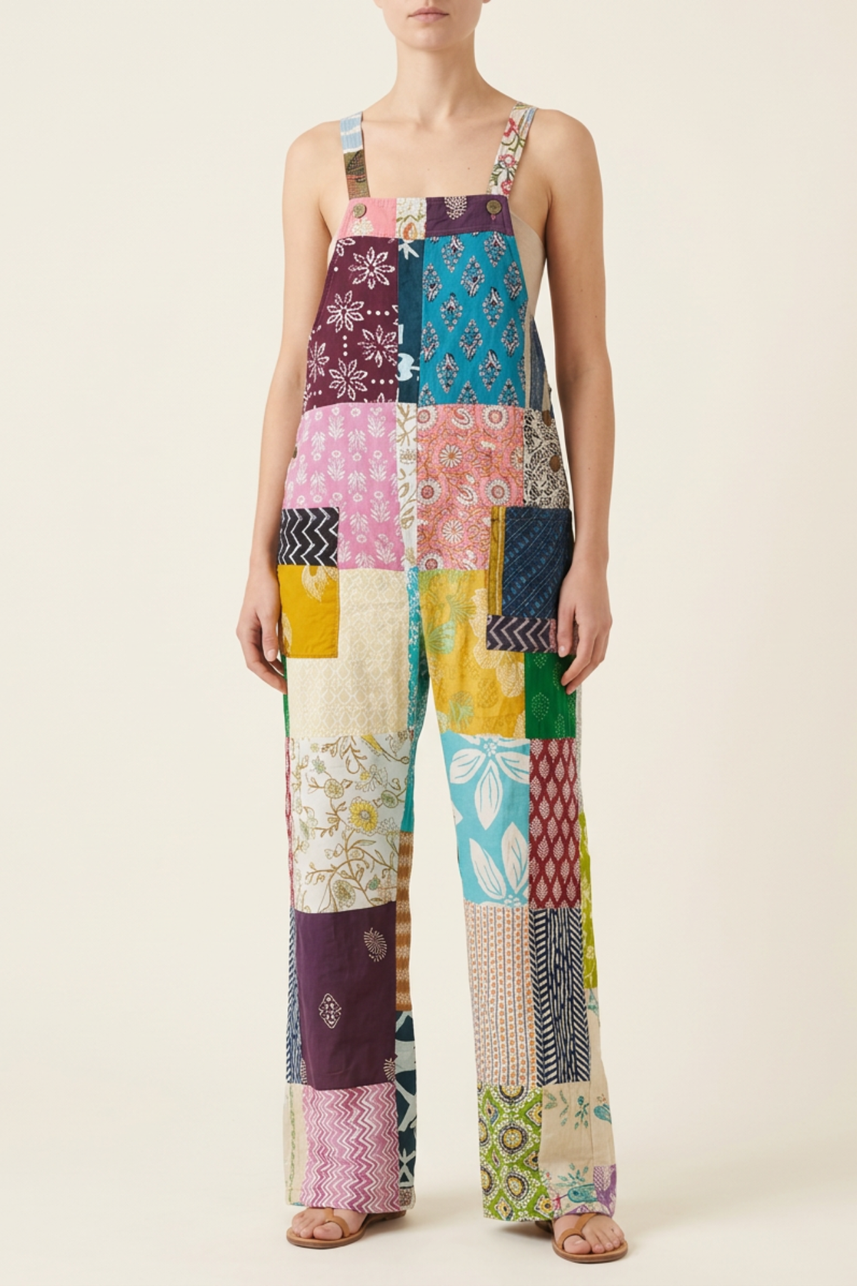 Quilted Overalls